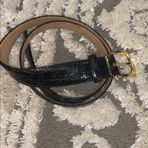 Saks Fifth Avenue Crocodile Belt